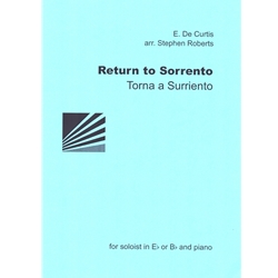Return to Sorrento (Torna a Surriento) - Trumpet and Piano