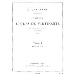 25 Etudes de Virtuosite, Volume 2 (Etudes 14-25) - Trumpet