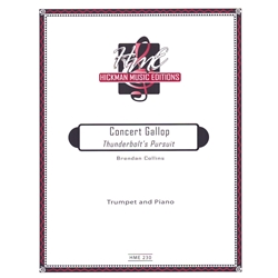 Concerto Gallop "Thunderbolt's Pursuit" - Trumpet and Piano