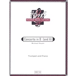 Concerto in D (and A) - Trumpet and Piano