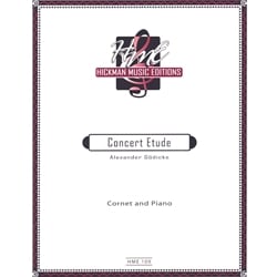 Concert Etude - Cornet and Piano