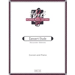 Concert Etude - Cornet and Piano