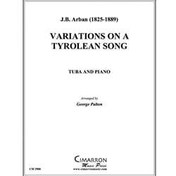 Variations on a Tyrolean Song - Tuba and Piano