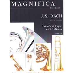 Prelude and Fugue in D Minor, BWV 554 - Brass Quintet