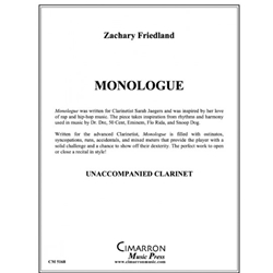 Monologue - Clarinet Unaccompanied