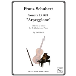 Sonata, D. 821 "Arpeggione" - Clarinet and Piano
