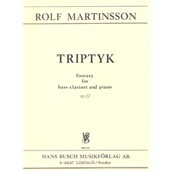 Triptyk: Fantasy for Bass Clarinet and Piano, Op. 22