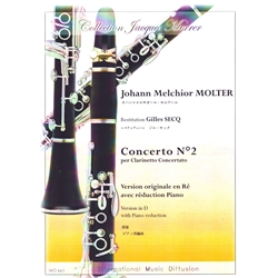 Concerto No. 2 - D Piccolo Clarinet and Piano