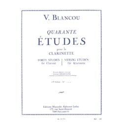 40 Studies, Volume 1 - Clarinet