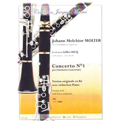 Concerto No. 1 - D Piccolo Clarinet and Piano