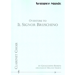 Overture to Il Signor Bruschino - Clarinet Choir