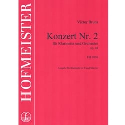 Concerto No. 2, Op. 48 - Clarinet and Piano