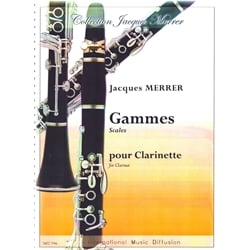 Scales (Gammes) for Clarinet