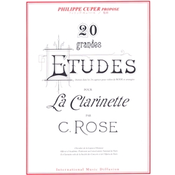 20 Grand Studies after Rode - Clarinet