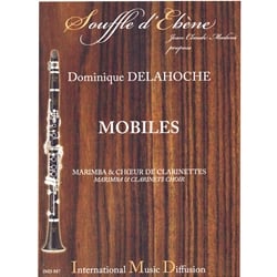 Mobiles - Clarinet Choir with Bass Marimba