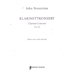Concerto, Op. 30 - Clarinet and Piano