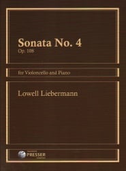 Sonata No. 4, Op. 108 - Cello and Piano