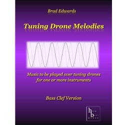Tuning Drone Melodies - Bass Clef Instruments