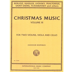 Christmas Music, Volume 3 - String Quartet