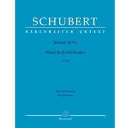 Mass in E-flat Major, D. 950 - Vocal Score