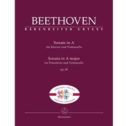 Sonata in A Major, Op. 69 - Cello and Piano