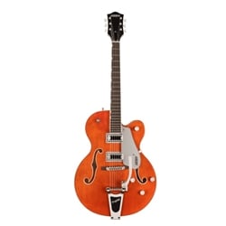 Gretsch G5420T Electromatic® Classic Hollow Body Single-Cut Electric Guitar with Bigsby® - Orange Stain