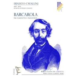 Barcarola - Clarinet and Piano
