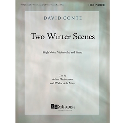 2 Winter Scenes - High Voice, Cello, and Piano
