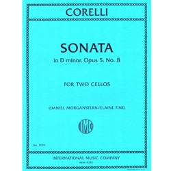 Sonata in D Minor, Op. 5, No. 8 - Cello Duet