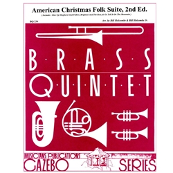 American Christmas Folk Suite (2nd Ed.) - Brass Quintet