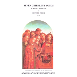 7 Children's Songs, Op. 61 - Voice and Piano