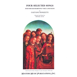 4 Selected Songs - Bass-Baritone and Piano