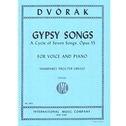 Gypsy Songs, Op. 55 - High Voice and Piano