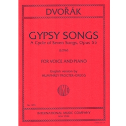 Gypsy Songs, Op. 55 - Low Voice and Piano