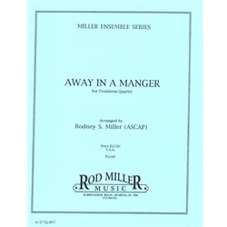 Away in a Manger - Trombone Quartet