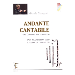 Andante Cantabile - Clarinet Solo with Clarinet Choir