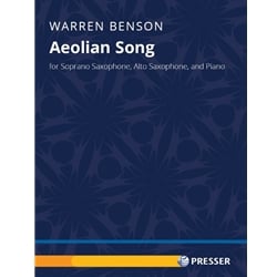 Aeolian Song - Sax Duet SA and Piano