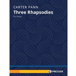 3 Rhapsodies - Piano