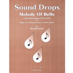 Melody of Bells - Early Intermediate Piano Solo for Right or Left Hand Alone or Both Hands - Piano Teaching Piece