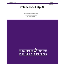 Prelude No. 4, Op. 8 - Brass Quintet
