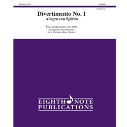Divertimento No. 1: Allegro con Spirito - Clarinet Quintet
