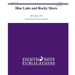 Blue Lake and Rocky Shore - Interchangeable Woodwind Quintet