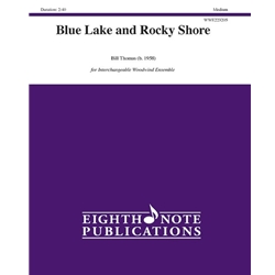 Blue Lake and Rocky Shore - Interchangeable Woodwind Quintet