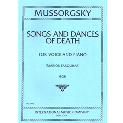 Songs and Dances of Death - High Voice and Piano