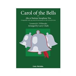 Carol of the Bells - Alto or Bari Saxophone Trio