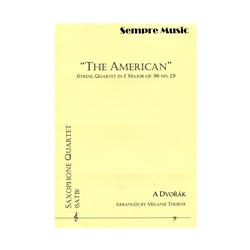Quartet in F Major, Op. 96, No. 12 "The American" - Saxophone Quartet