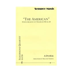 Quartet in F Major, Op. 96, No. 12 "The American" - Saxophone Quartet