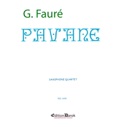 Pavane - Saxophone Quartet (SATB)