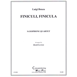 Finiculi, Finicula - Saxophone Quartet (SATB)