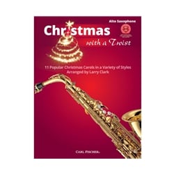 Christmas with a Twist - Alto Saxophone (Book with CD)